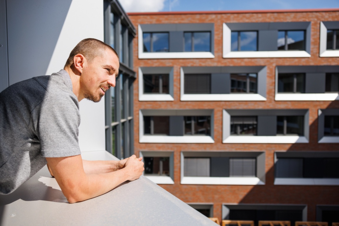 Furnished big studio apartment at the Hauptbahnhof.... Unlimited contract | Anmeldung possible | Inclusive community – 48155 Münster Centrum – Vorschaubild 8
