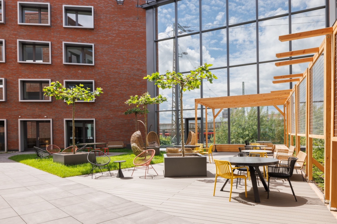 Furnished big studio apartment at the Hauptbahnhof.... Unlimited contract | Anmeldung possible | Inclusive community – 48155 Münster Centrum – Vorschaubild 11