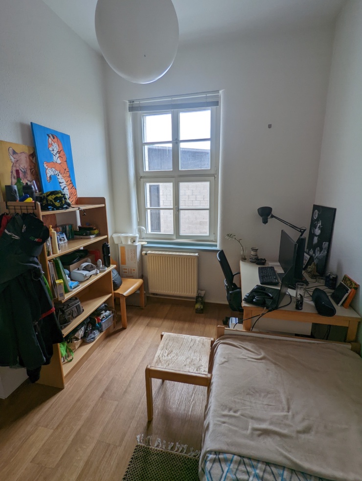 Single room near Ilm park for rent WG Weimar möbliert WeimarLeibnizalle 10