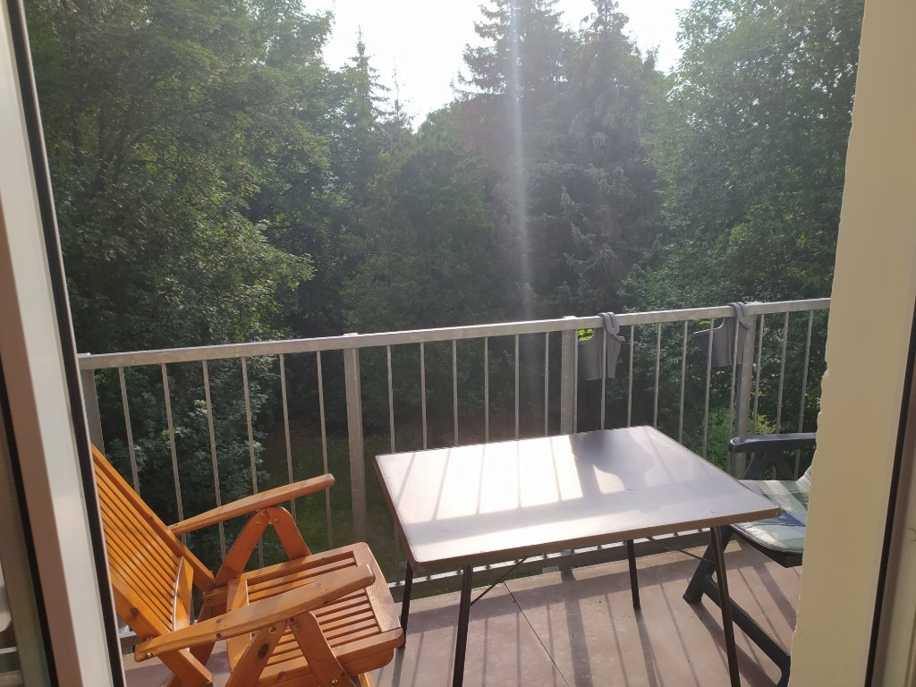 WG-Zimmer Altchemnitz Paul Gruner Straße 104 - Gemeinschaftsbalkon Bild 1