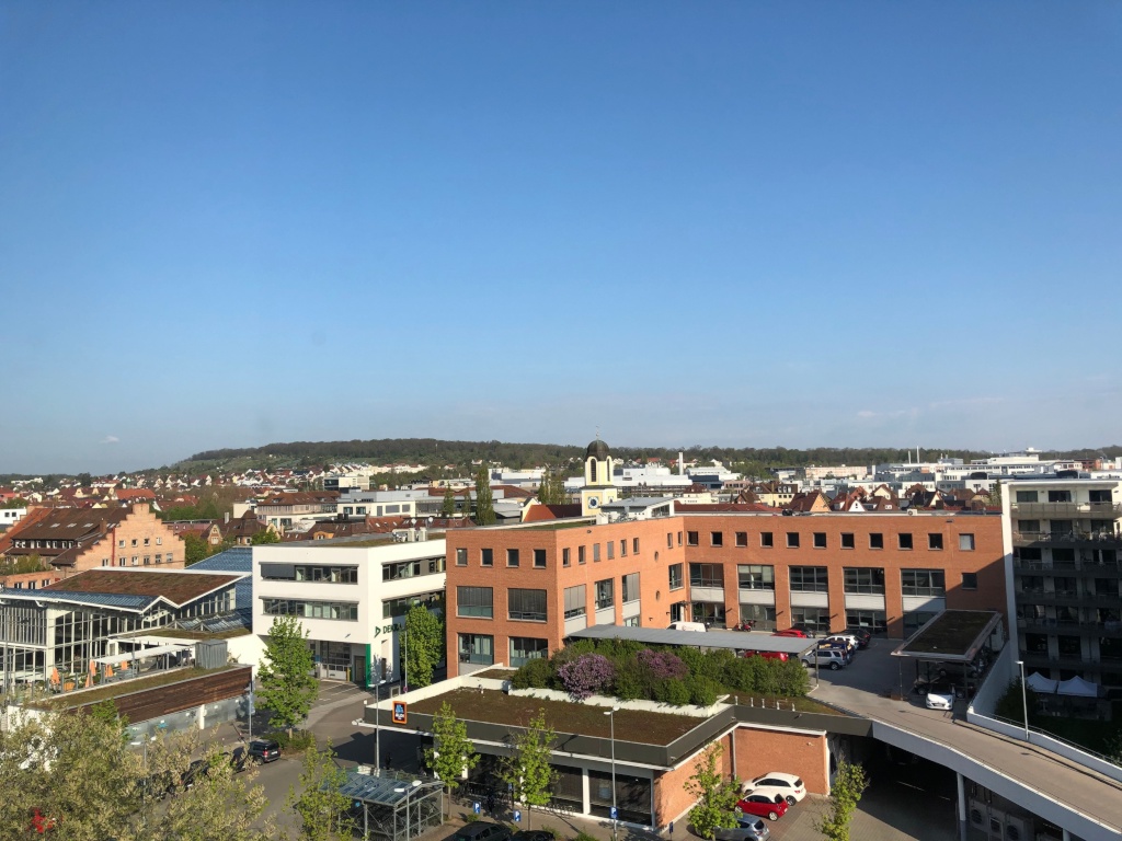 WG-Zimmer Feuerbach Oswald-Hesse-Str. 26 - Ausblick vom Wohnzimmer