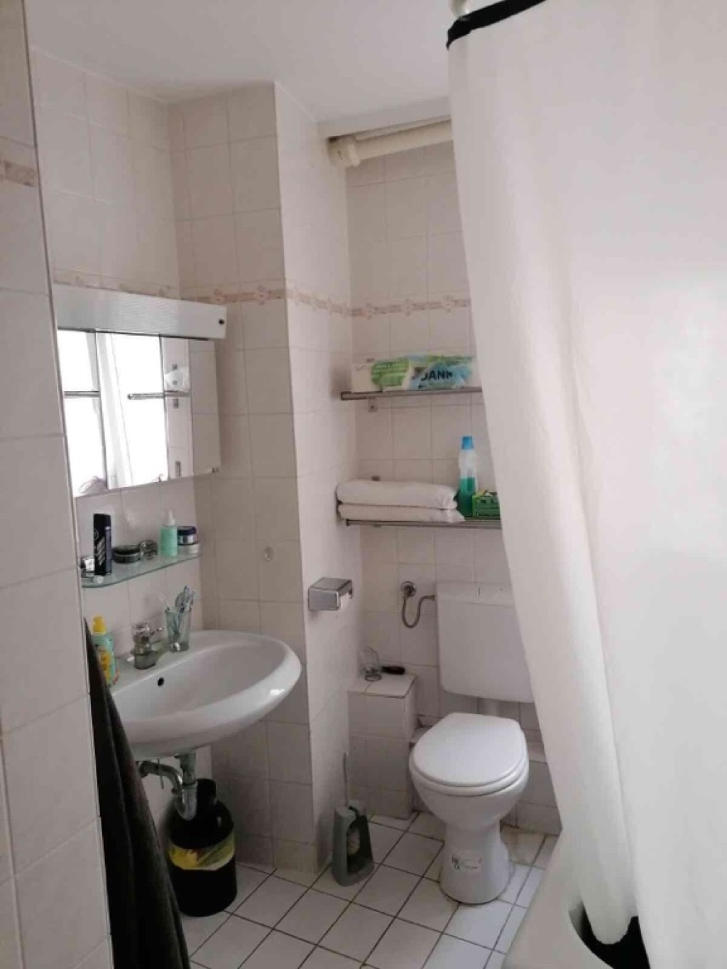 Habitación en WG nordend mittelweg - Bad2