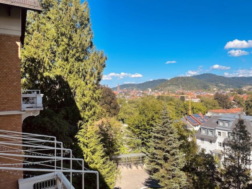 Flatshare Wiehre Mercystraße 16 - Blick auf den Schwarzwald.