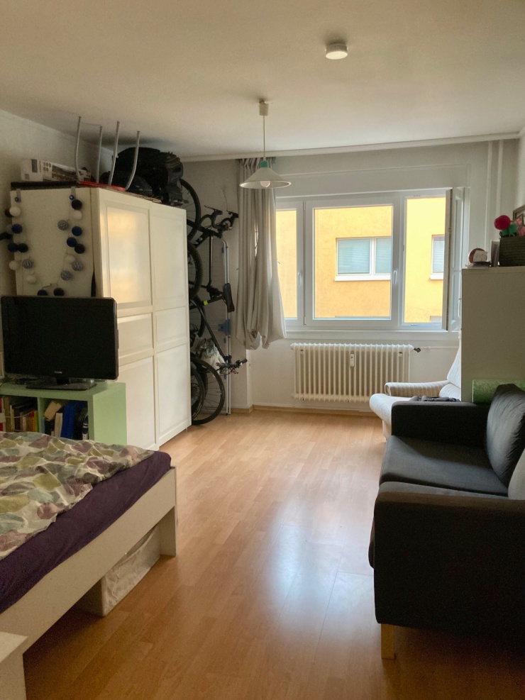 Helle 1ZimmerWohnung in Mainzer Neustadt, Bahnhofsnähe 1Zimmer