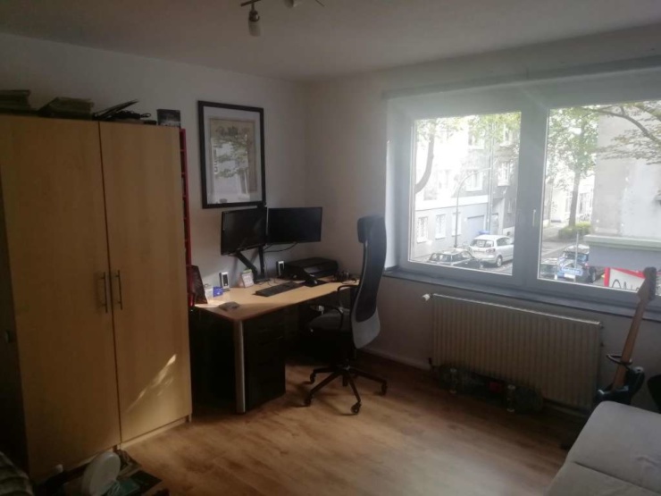 Mietwohnung, 1 WGZimmer 16 qm zu vermieten in einer 3 Zimmerwohnung