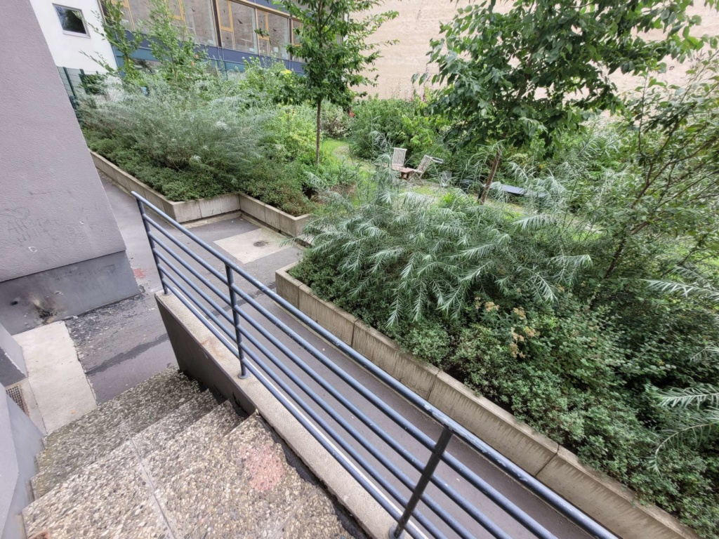 WG-Zimmer Tiergarten Körnerstr 26 - Zugang zum Innenhof