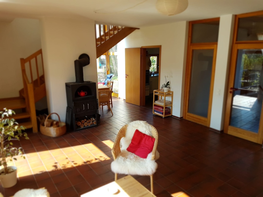 Wohnung Lokstedt Liethwisch - Wohnzimmer 2, Tür zur Küche