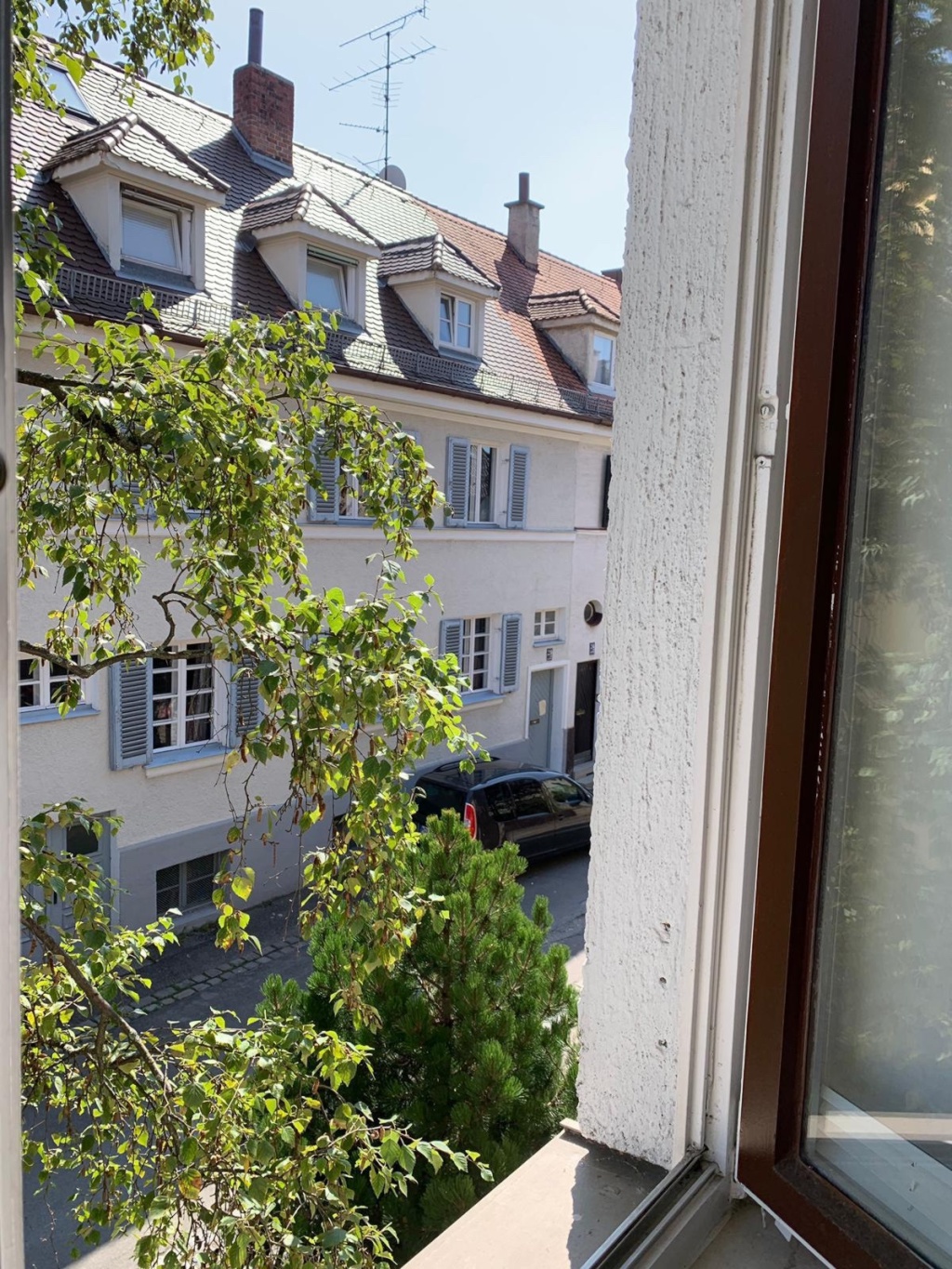 WG-Zimmer Neuhausen-Nymphenburg Johann-Sebastian-Bach-Straße 25 - Blick aus der Küche