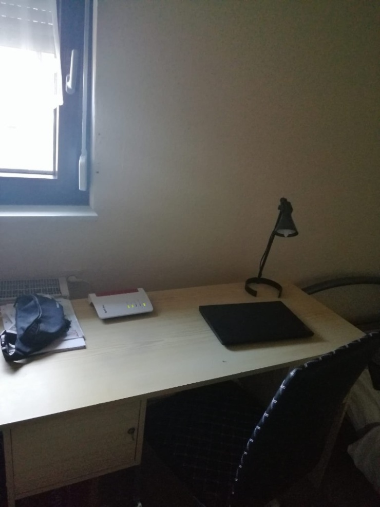 Helle und komplett möblierte 1Zimmer Wohnung in MARheinau zur