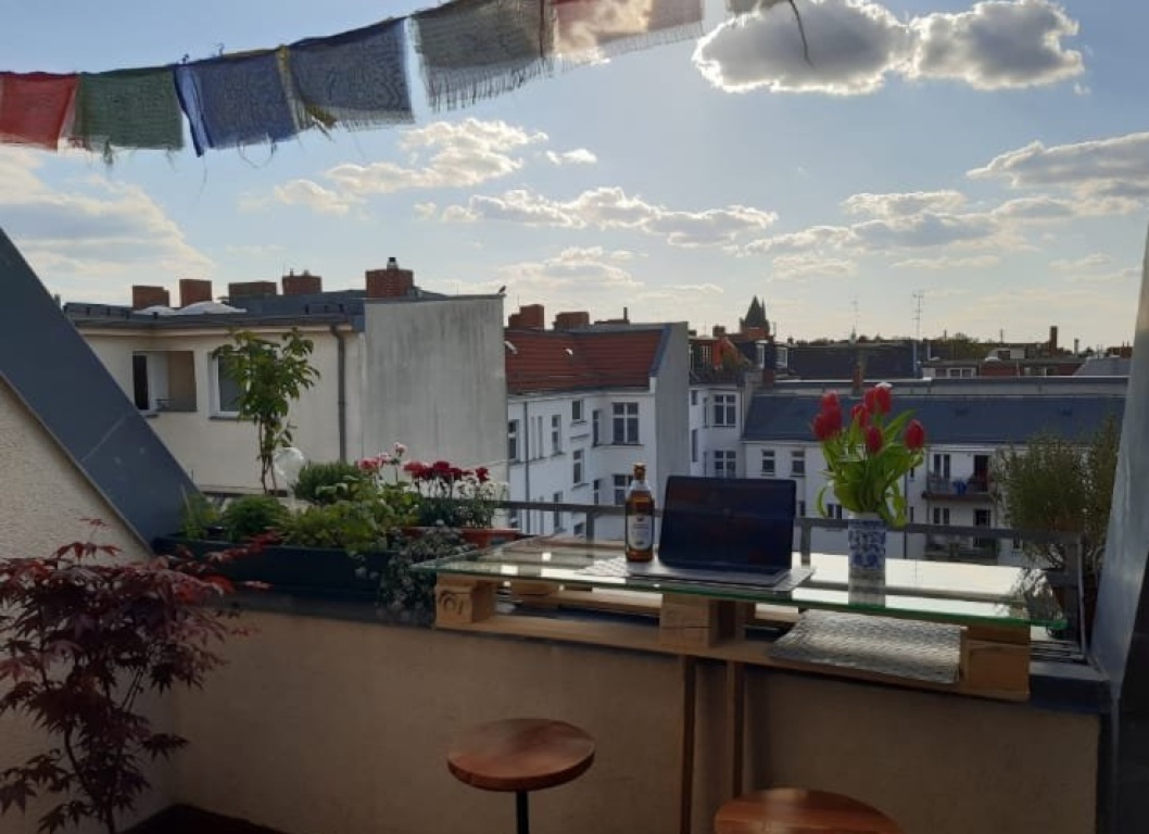 Flat Friedrichshain-Kreuzberg Willibald-Alexis Straße 4 - balcony view (6th floor)