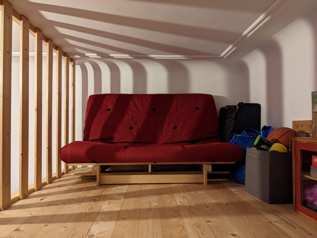 Wohnung Neukölln Pflügerstraße - Living Room / Mezzaninee