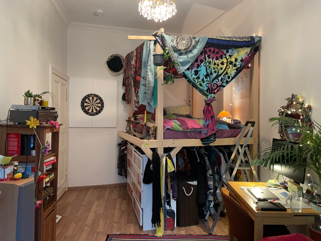 1-Zimmer-Wohnung Neukölln Zwiestädter Straße 3 - Room - door direction