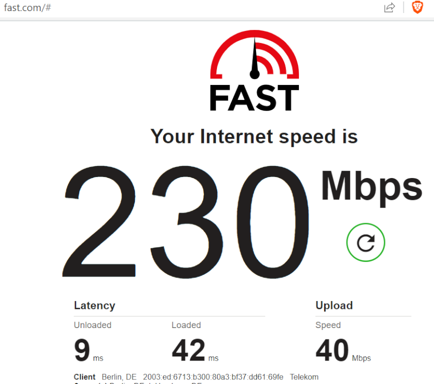 Flatshare Treptow Heidekampweg 49 - DSL internet