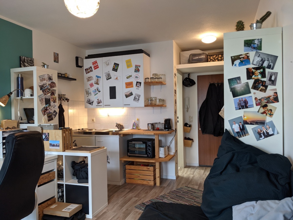 1-Zimmer-Appartment nahe Norduni zur Zwischenmiete (flexibel) – Ginsterweg 8, 37077 Göttingen Weende – Vorschaubild 2