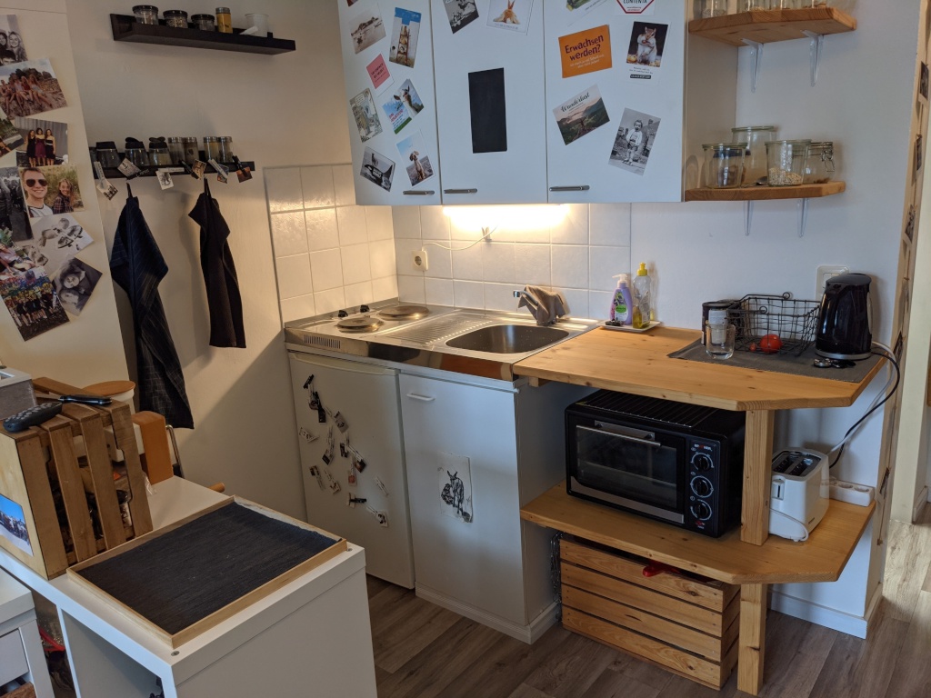1-Zimmer-Appartment nahe Norduni zur Zwischenmiete (flexibel) – Ginsterweg 8, 37077 Göttingen Weende – Vorschaubild 4