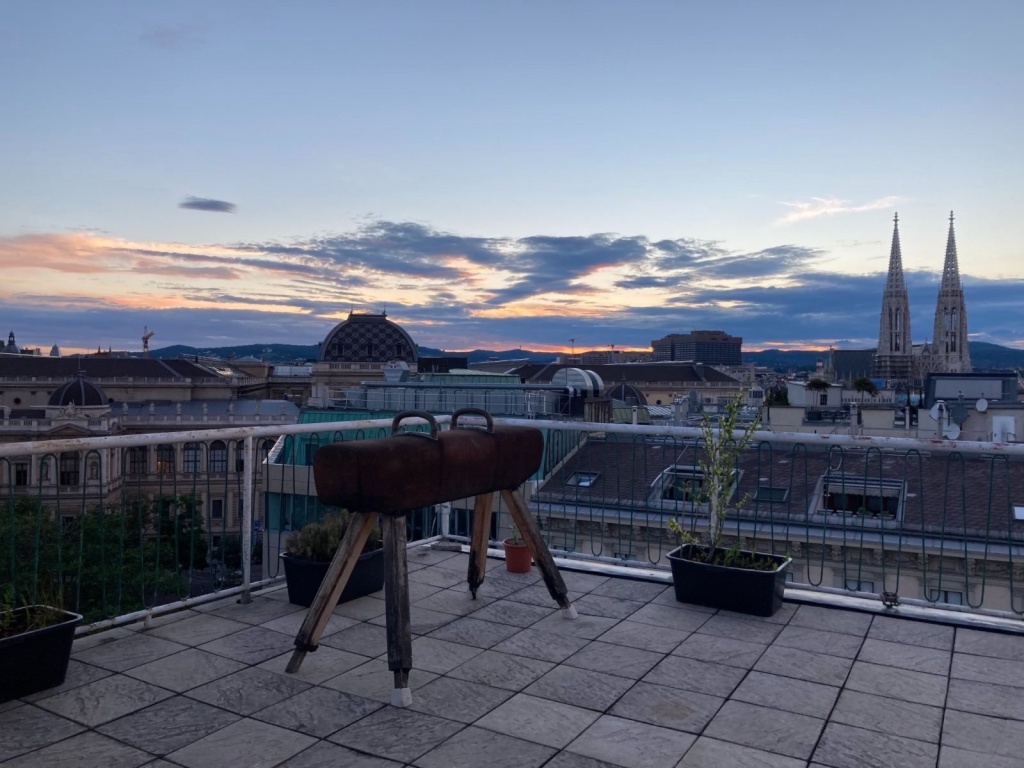 WG-Zimmer Schottentor Mölker Bastei 14 - Der Ausblick ist nicht schlecht, oder?