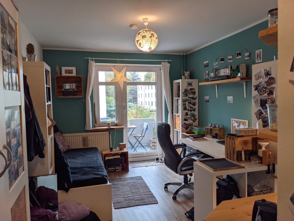 1-Zimmer-Appartment nahe Norduni zur Zwischenmiete (flexibel)