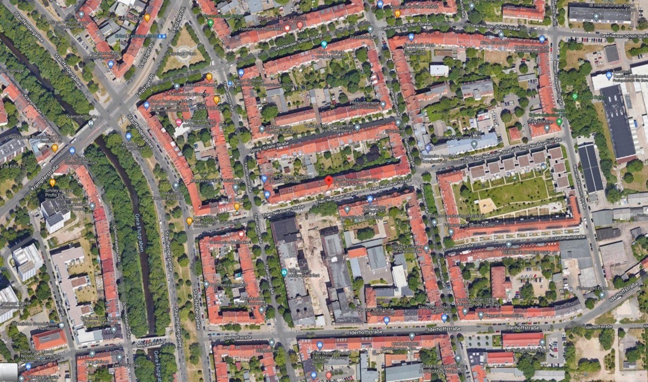 WG-fähige 3- Raum Wohnung in der Krämpfervorstadt – Theo-Neubauer-Str. 7, 99085 Erfurt Krämpfervorstadt – Vorschaubild 12