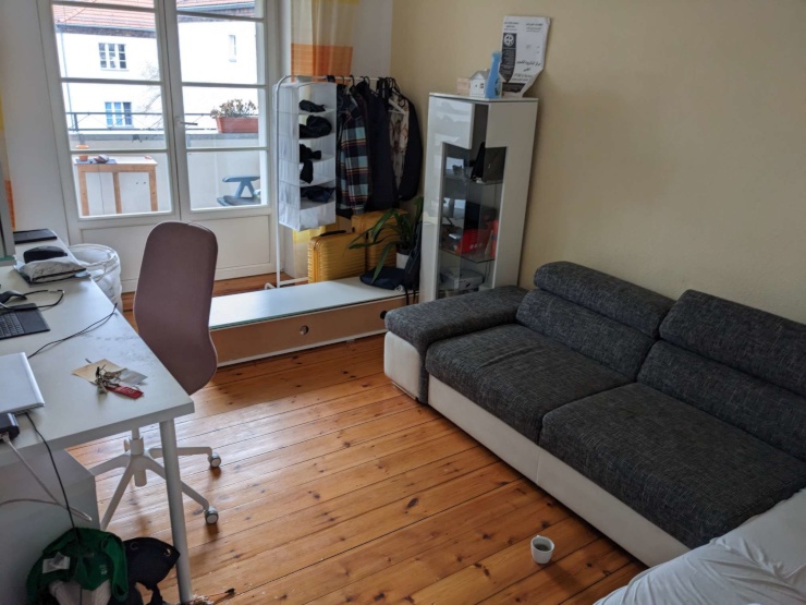 Flexible Untermiete Zimmer mit Balkon - Möbliertes Zimmer Berlin-Köpenick