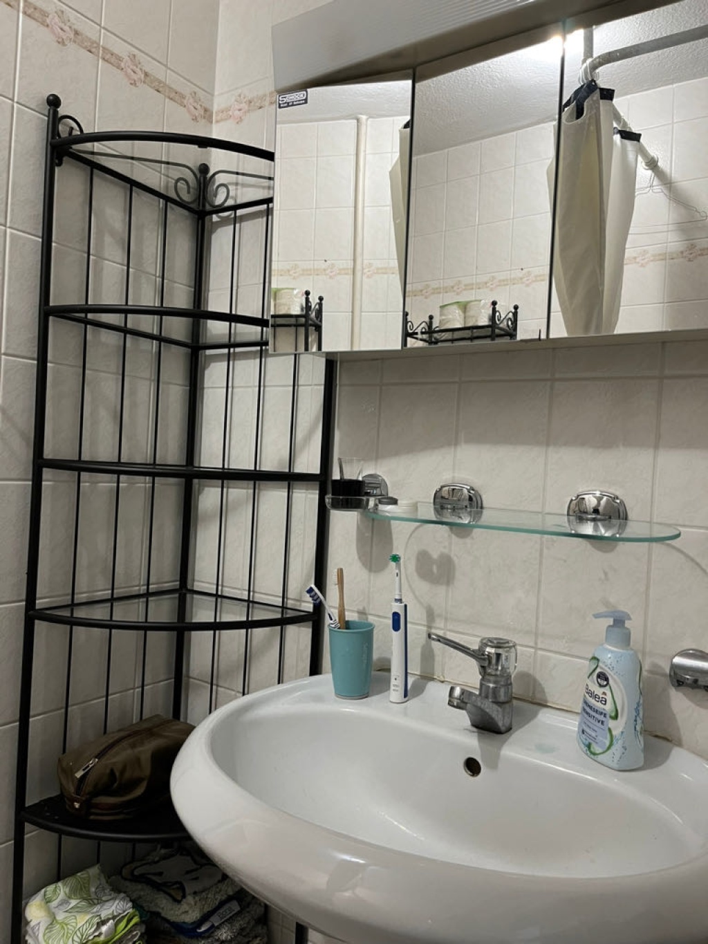 Habitación en WG nordend mittelweg - Bad 2