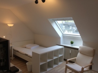 Anzeigenbild: Ruhiges und vollmöbliertes Studio zentral in Oberhausen
