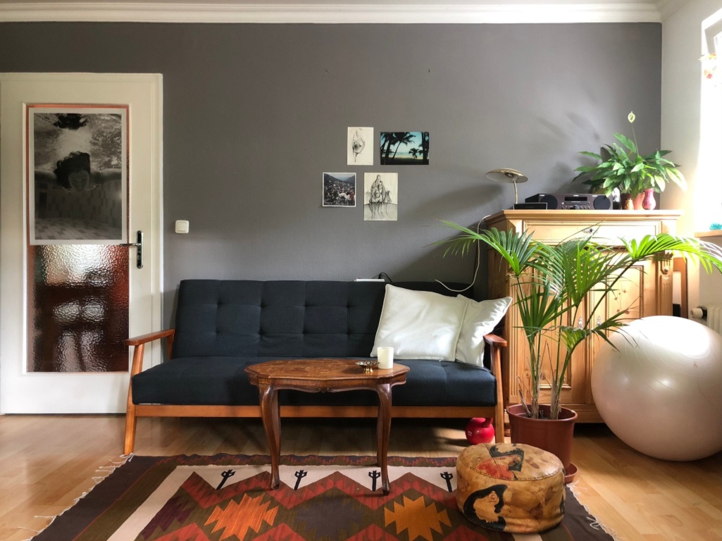 WG-Zimmer Bogenhausen Jensenstraße 10 - Sofaecke im Zimmer