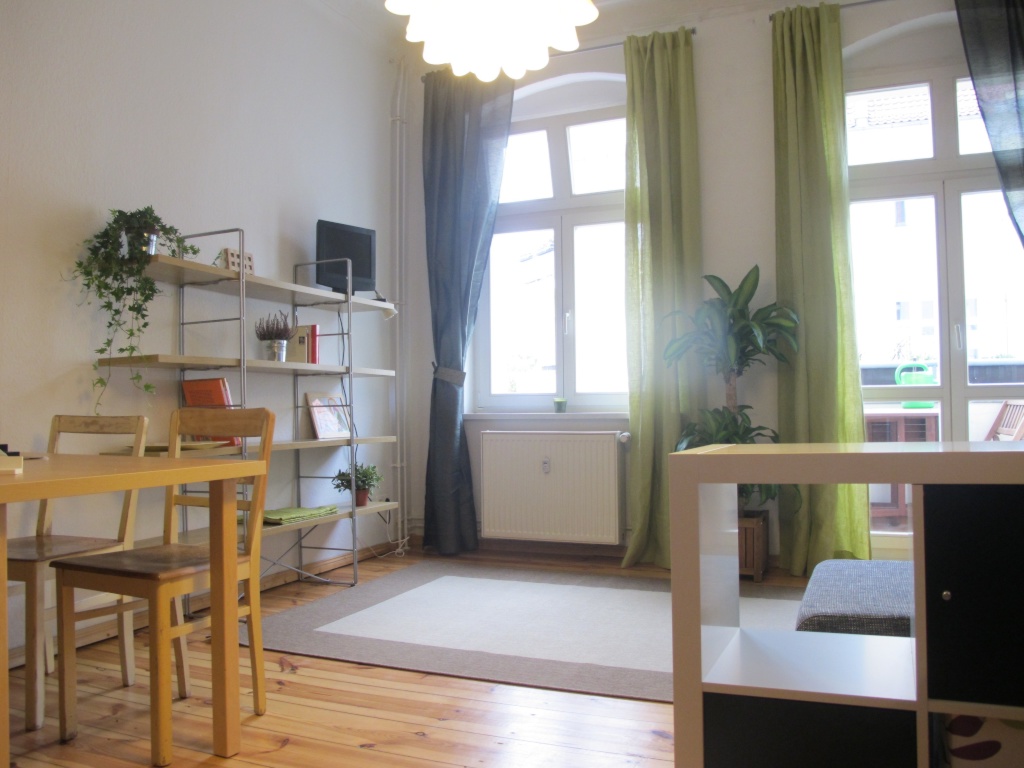 1-Zimmer-Wohnung Friedrichshain Berlin Gärtnerstrasse 15 - Wohnbereich