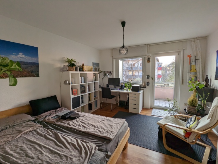 Möbliertes WG-Zimmer mit Balkon zur Zwischenmiete in der Oststadt - WG ...