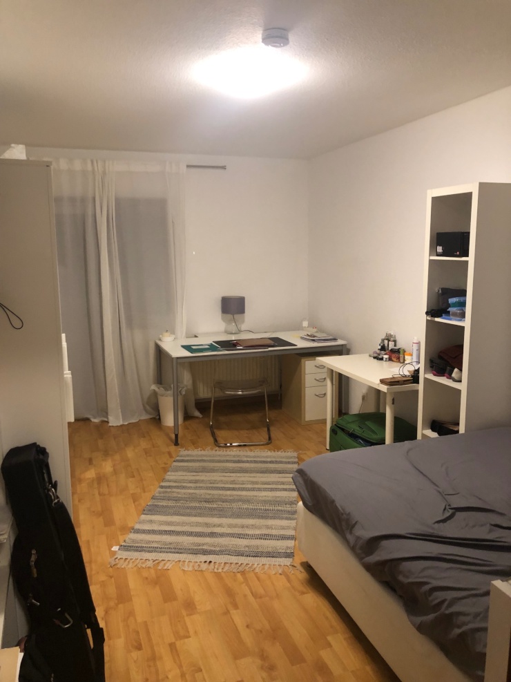Möbilierte 1Zimmer Studentenwohnung mit Balkon zum Innenhof (LQuadrate) 1ZimmerWohnung in