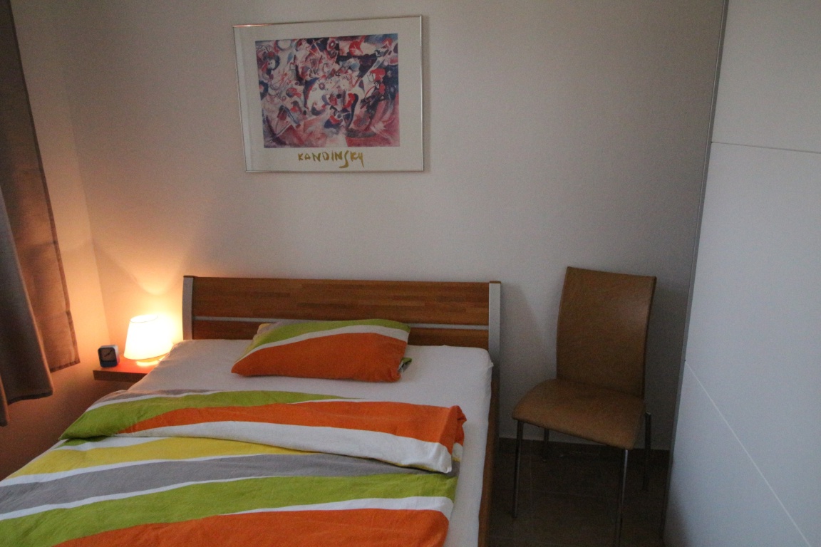 Wohnung Kaßberg Weststr. 68 - Schlafzimmer/Bett 1,40 x 2,00 m