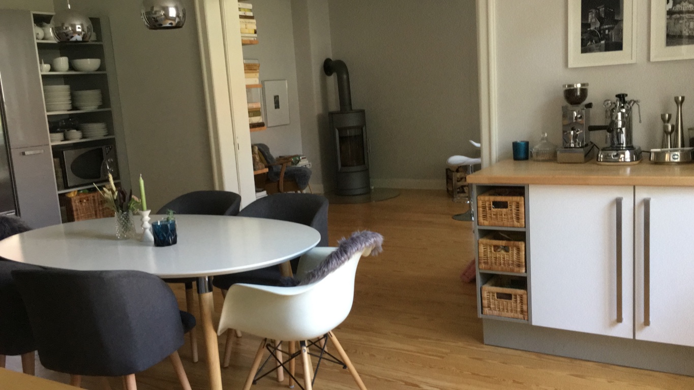 WG-Zimmer Nienstedten Arnimstrasse 1 - Küche/Wohnzimmer