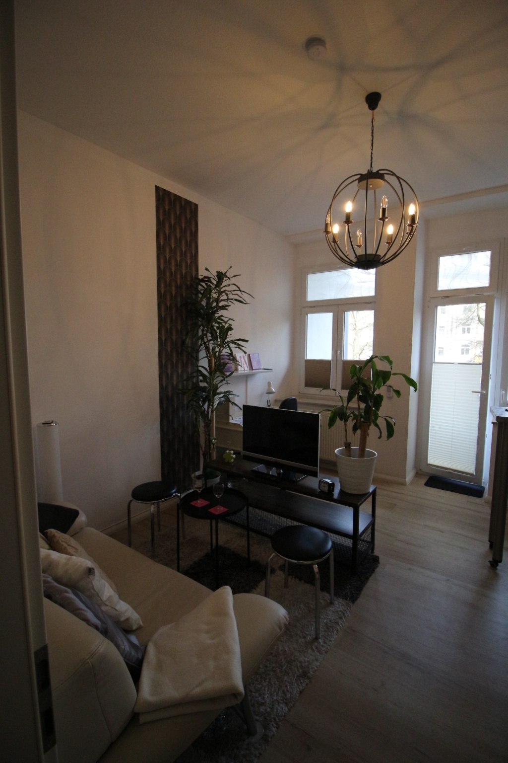 Wohnung Kaßberg Weststr. 68 - Wohnzimmer