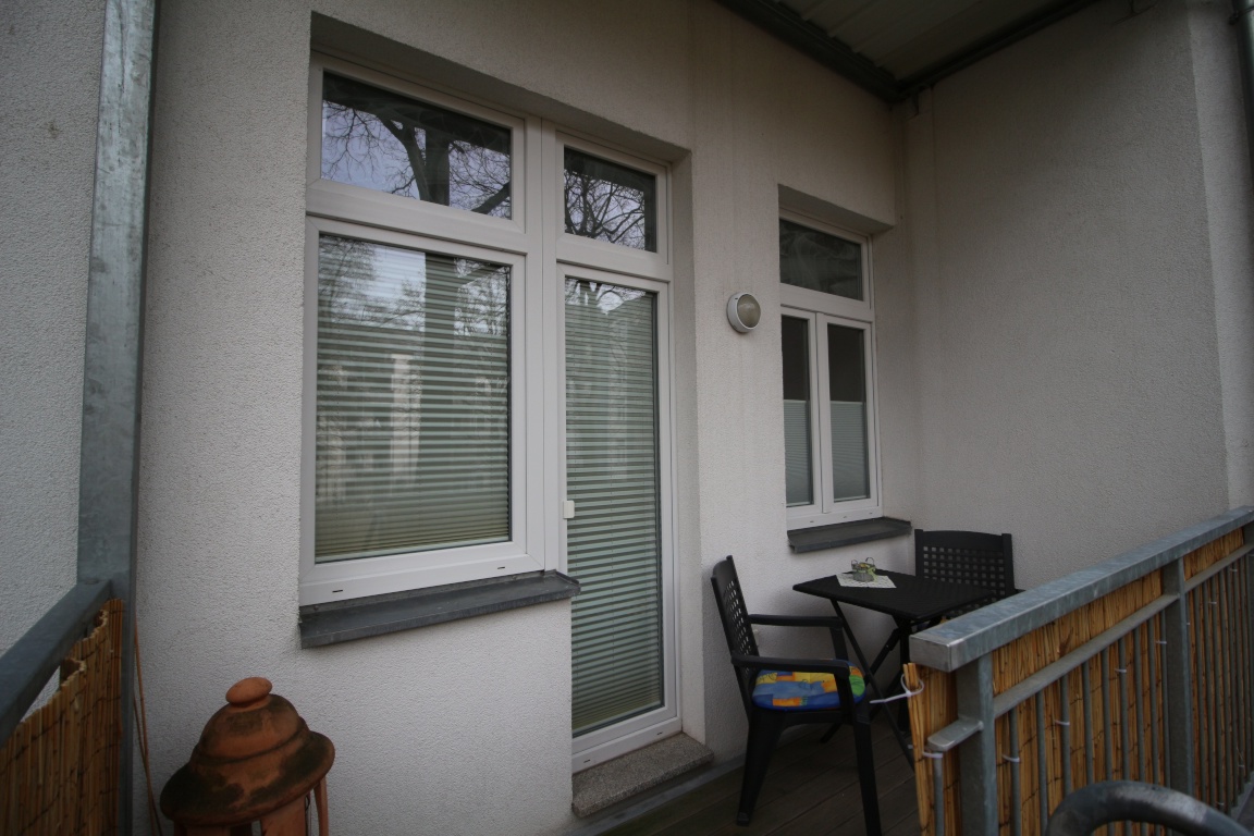 Wohnung Kaßberg Weststr. 68 - Balkon