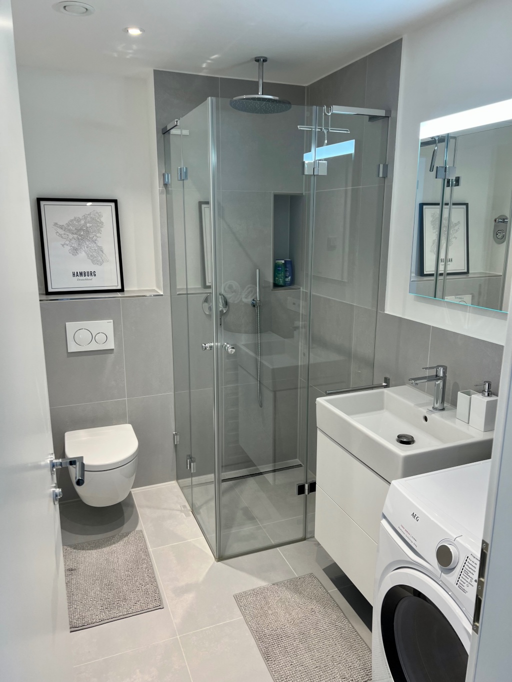 Apartamento Eppendorf Kegelhofstrasse 71 - Badezimmer