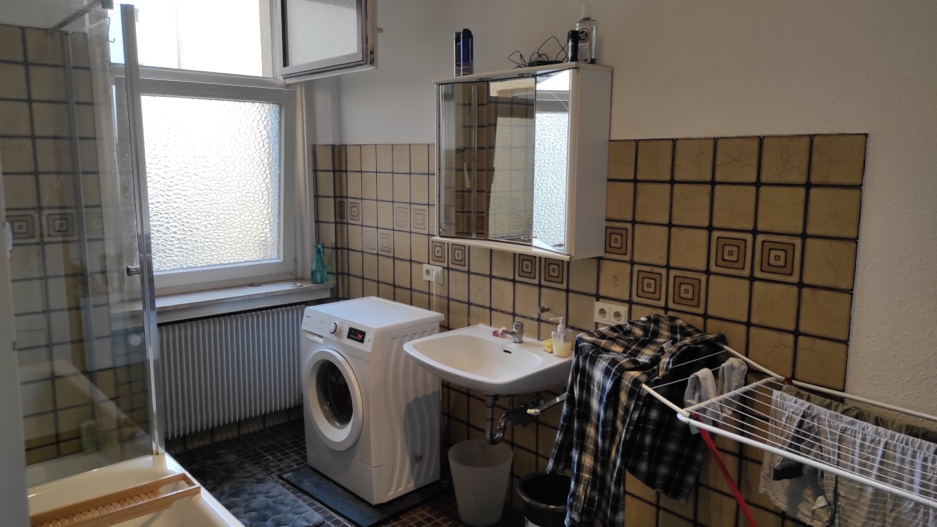 WG-Zimmer Bismarckviertel Werderstraße - Bad
