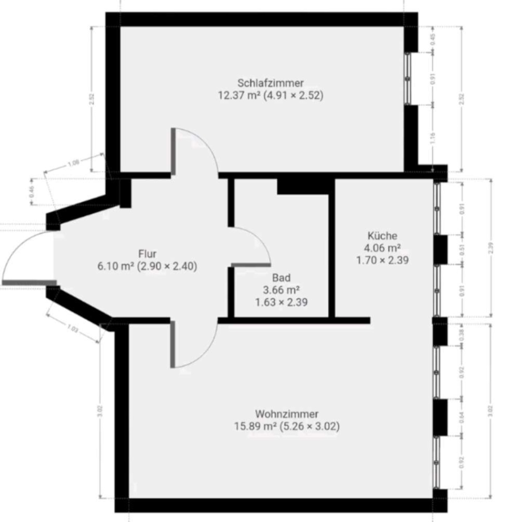 Wohnung Sonnenberg Sebastian-Bach-Str. 22 - Grundriss