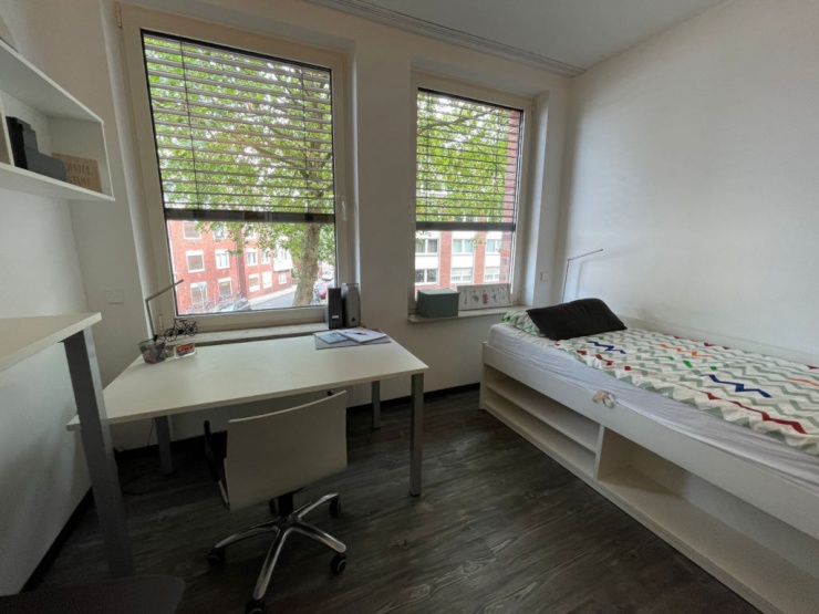 1 Zimmer Apartment in Münster am Aasee für 4 oder 18 Monate 1Zimmer