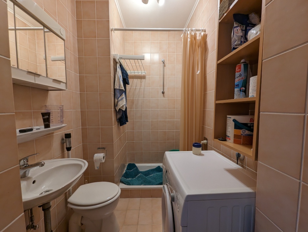 1 Room Flat Charlottenburg Krumme Str. - Bad