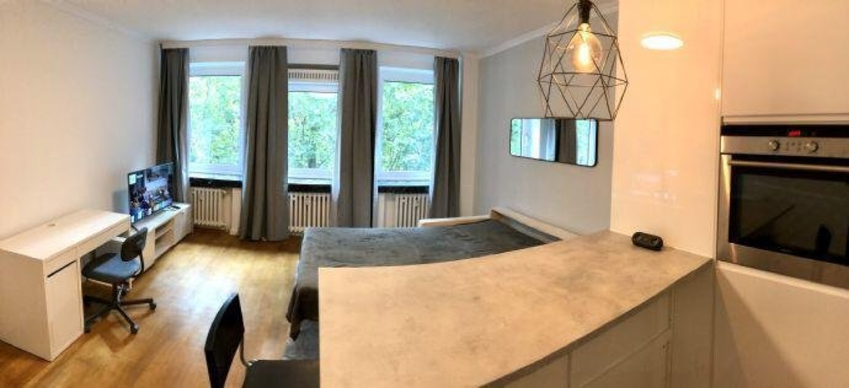 Temporary subrent 1 room apartment 1ZimmerWohnung in KölnNeustadt