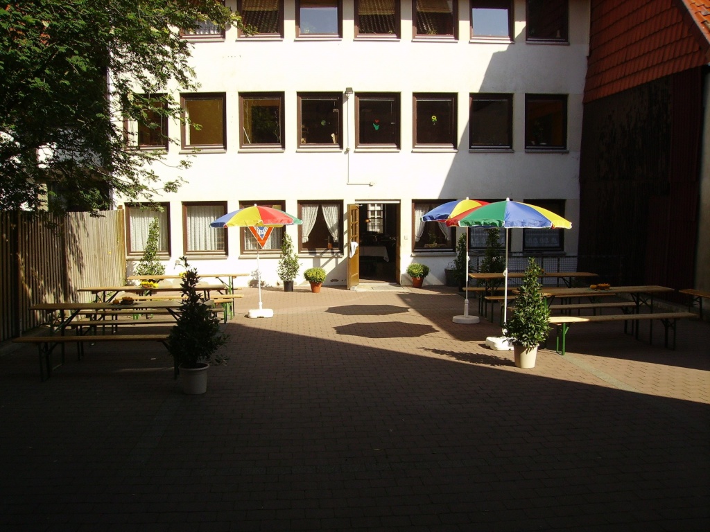 WG-Zimmer Northeim Hagenstr. 12 - Innenhof