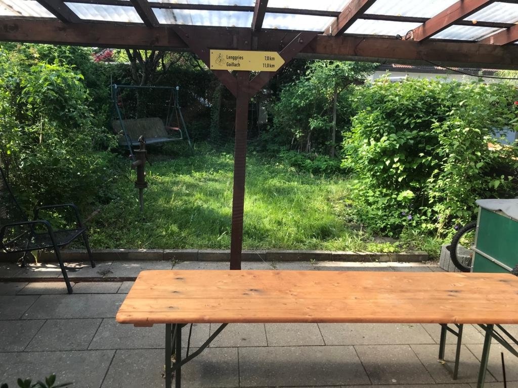WG-Zimmer Garching b. München Am Egernfeld 21 - Terasse mit Garten