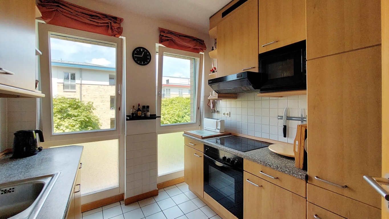 Traumhafte Wohnung im Grünen mit Wasserblick Halbinsel Stralau, vollmöbliert – Tunnelstrasse 31, 10245 Berlin Friedrichshain – Vorschaubild 6
