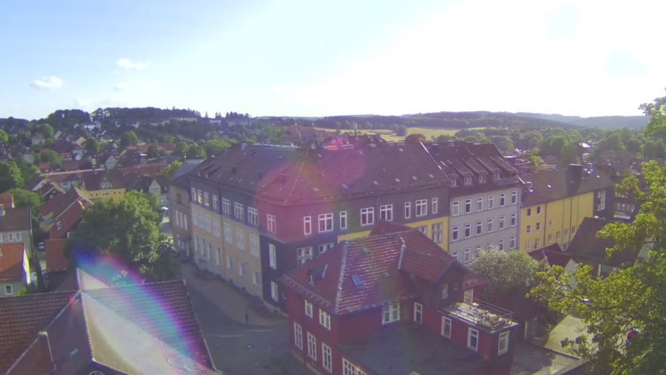 WG-Zimmer Clausthal Graupenstraße 7 - Unser Blick über CLZ
