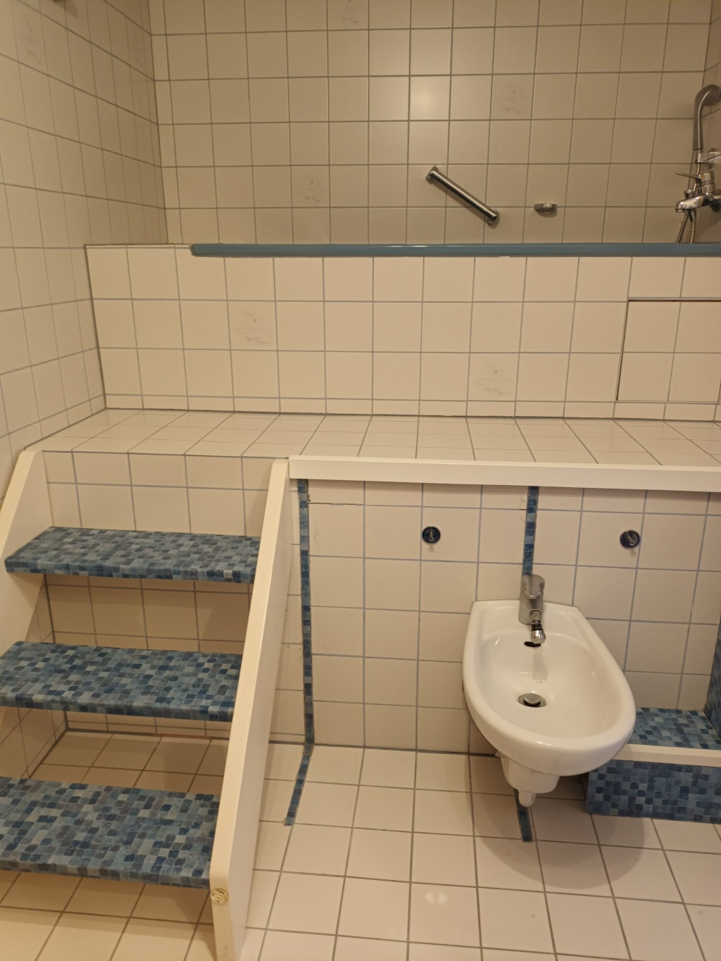 WG-Zimmer Maikammer Eulbuschgasse 1 - Bidet und Badewanne