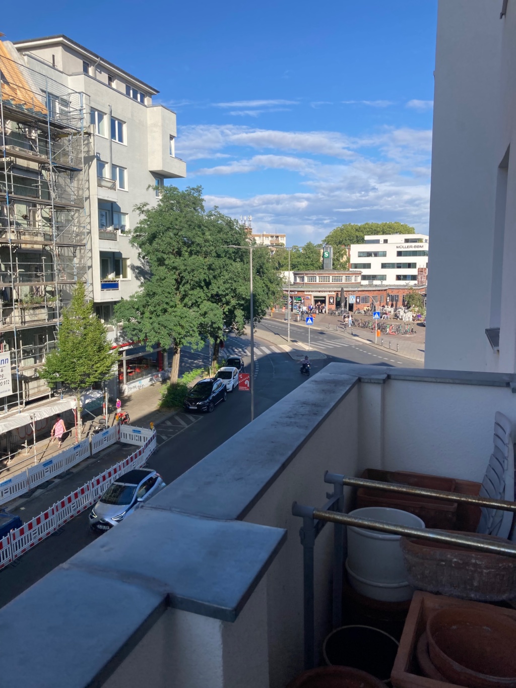 Flat Steglitz Schöneberger Straße - Balkonblick
