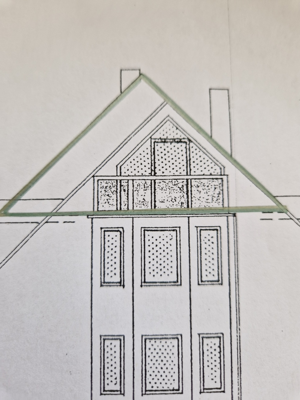 Habitación en WG Schwabach Konrad-Adenauer-Straße - Grüne Markierung: Studiobereich