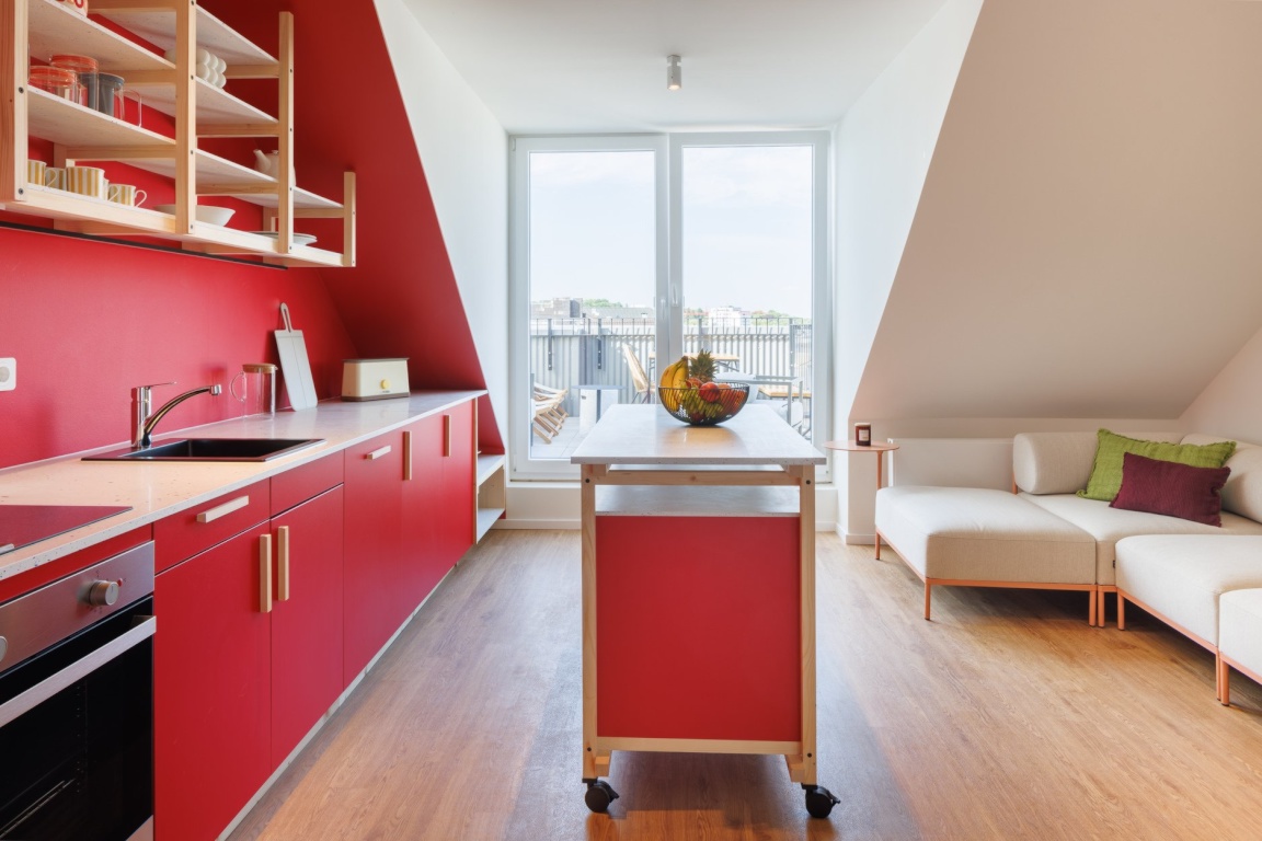 Großes Studio in Aachen Coliving | POHA House – Theaterplatz 1, 52062 Aachen Aachen – Vorschaubild 8