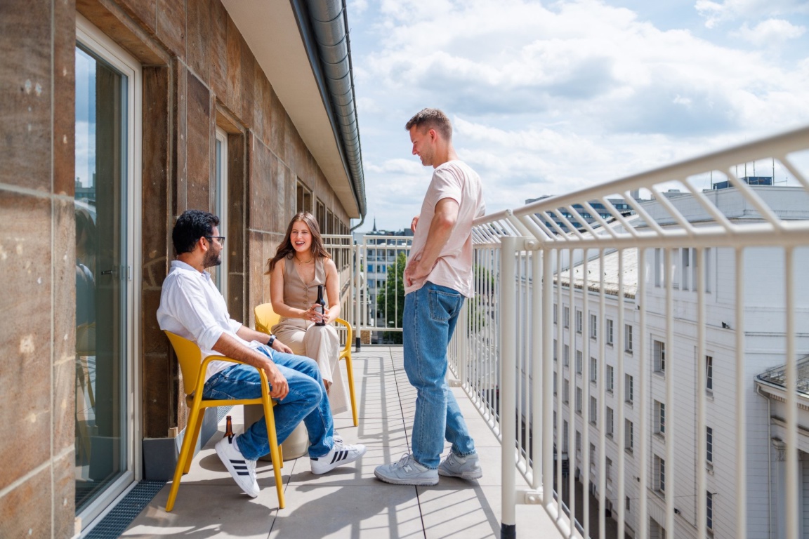Großes Studio in Aachen Coliving | POHA House – Theaterplatz 1, 52062 Aachen Aachen – Vorschaubild 11