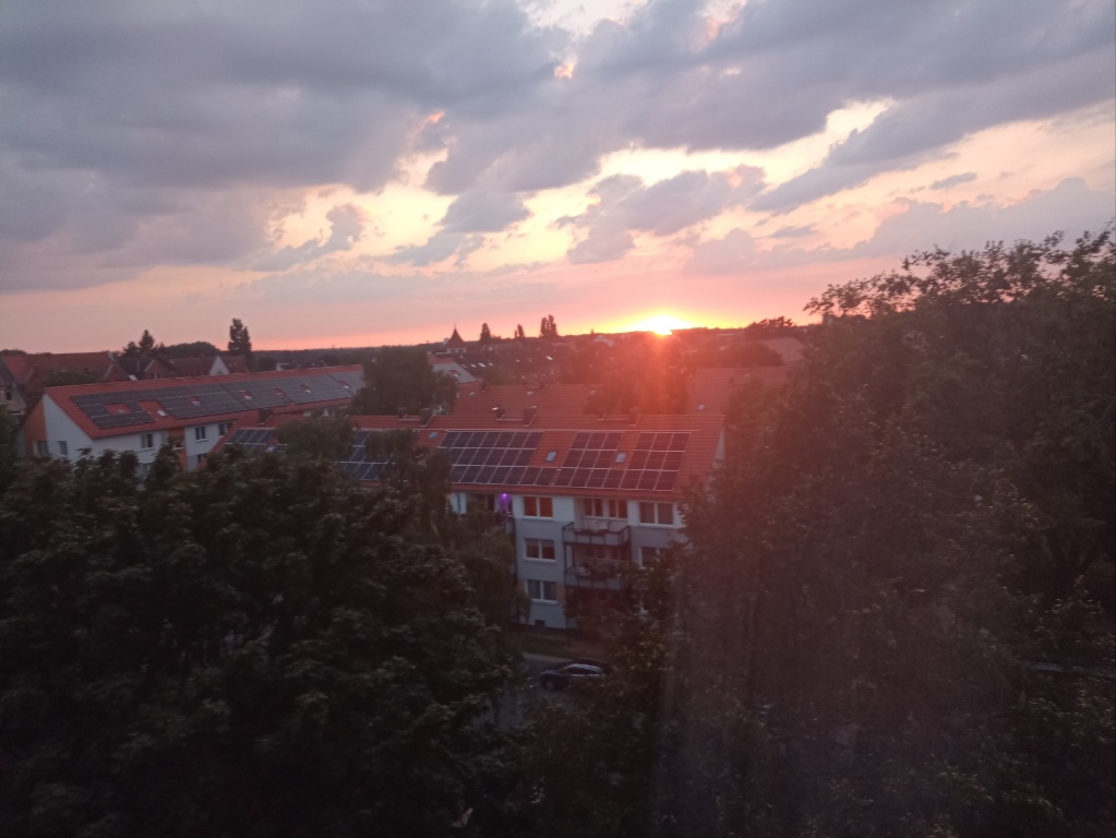 WG-Zimmer Leinhausen Bremer Str 0 - Aus dem Zimmer Fenster