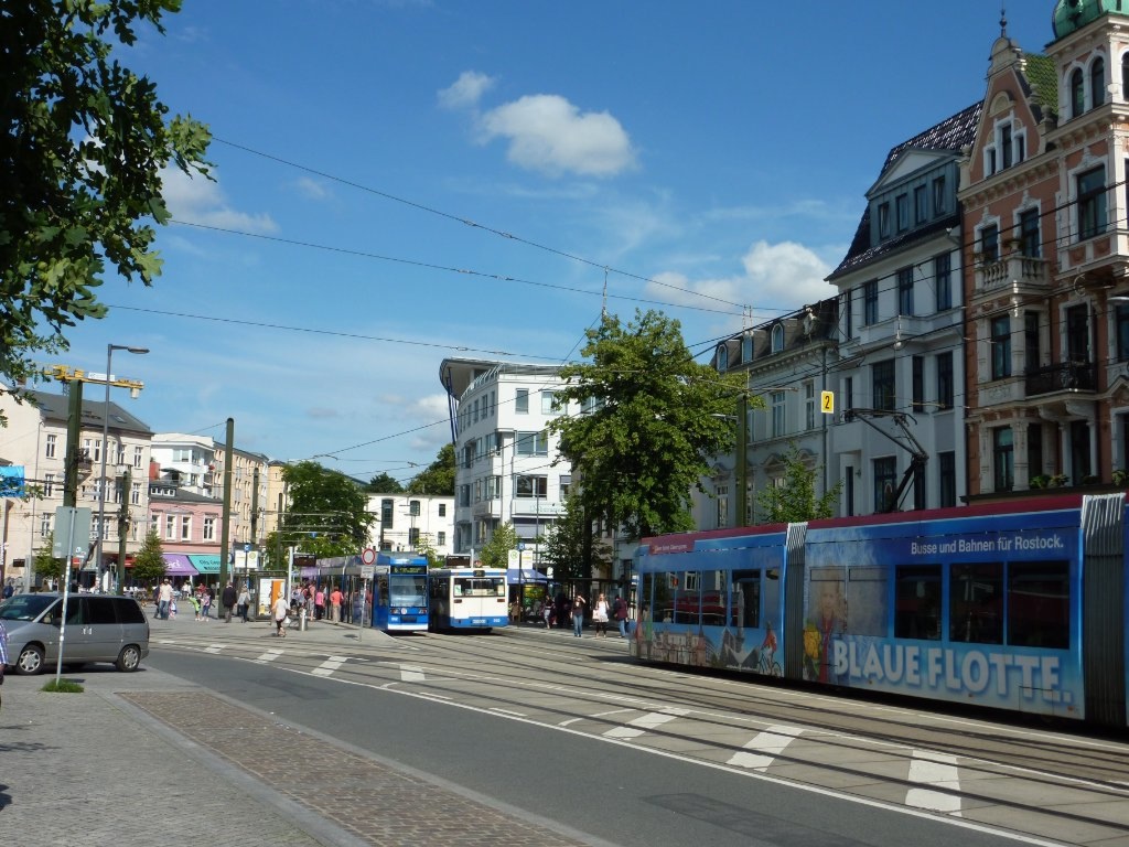 WG-Zimmer Kröpeliner Tor Vorstadt Friedrichstr. 28 - Verkehrsknotenpunkt Wohnumfeld Doberaner Platz